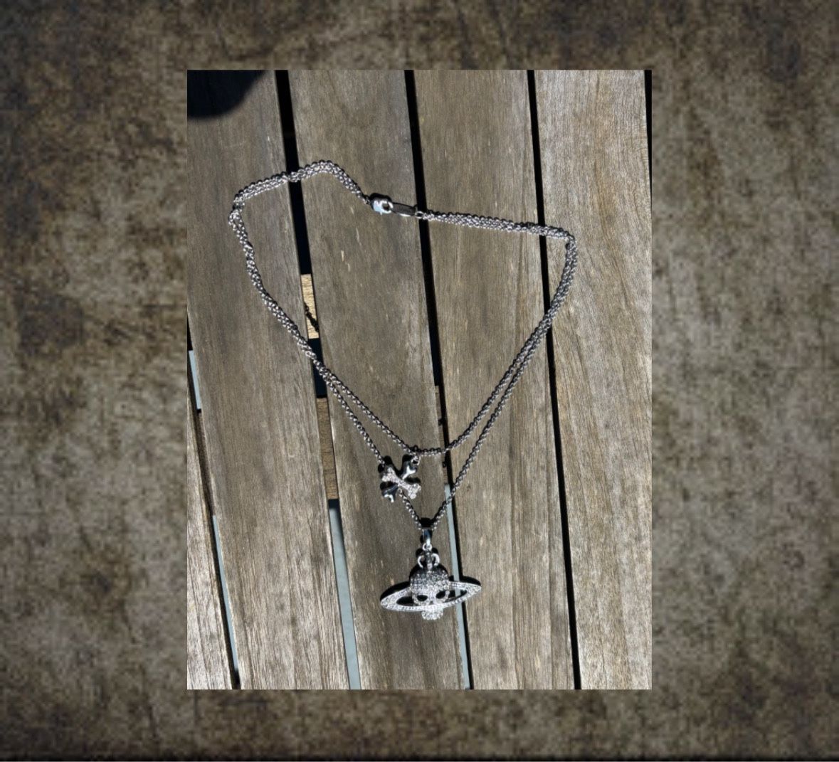 Vivienne Westwood Silver Chain + Pendants