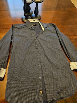 Versace Stretch Long Sleeve Dress shirt- Size M