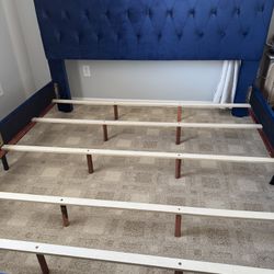Blue King size Bedframe