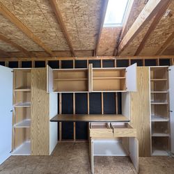 Full Garage Cabinet Set