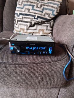 Kenwood Car Stereo With Bluetooth USB Aux 3 RCA Outputs Cd