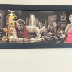 Legends Bar Framed Art