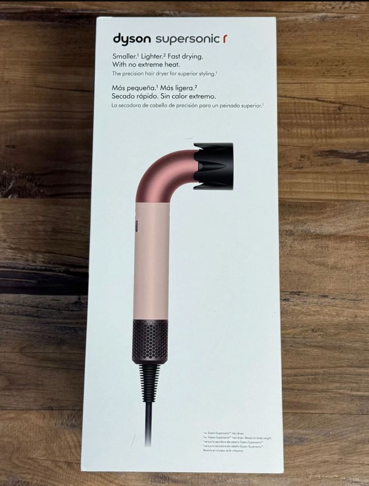 Dyson Supersonic R hair Dryer Pink Rose Gold Floor Model 