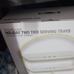 Two Tier Serving Tray