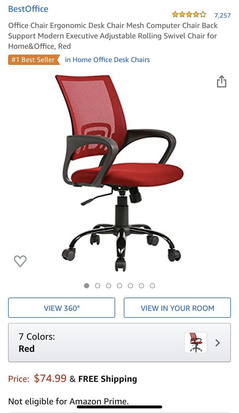Office Chair Ergonomic Desk Chair - Mesh Computer Chair