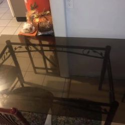 Dinning Glass Table For 6