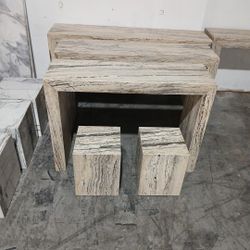 MARBLE and TRAVERTINE furniture 50% OFF