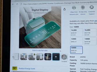 Portable air conditioner like new