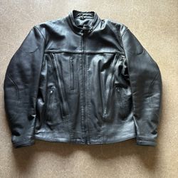 Mens Redline Leather Jacket