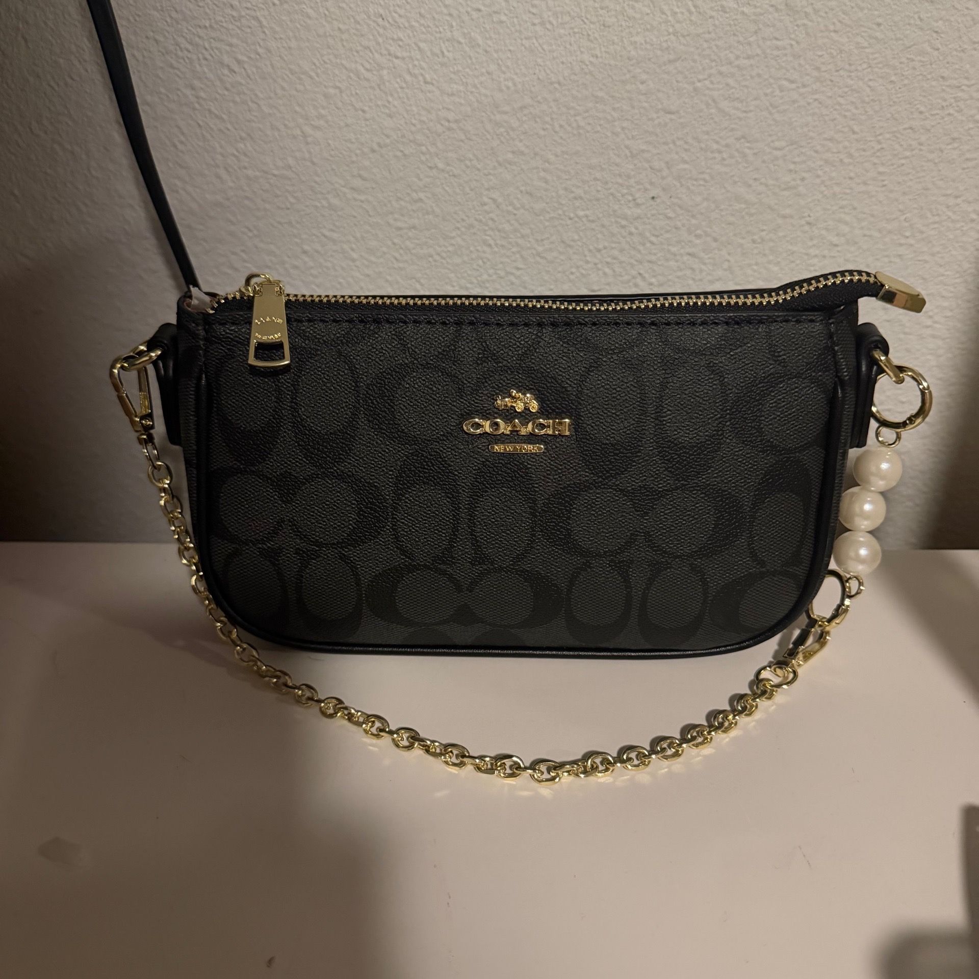 black coach purse