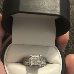 Modern Bride Engagement Ring 