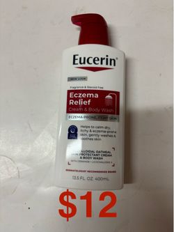 Eucerin Eczema Relief Cream & Body Wash