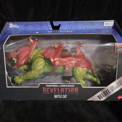 Masters of the Universe Masterverse Revelation Deluxe Battle Cat Collectible Figure