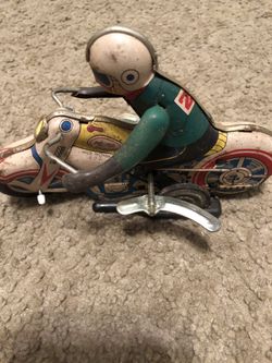 1960’s Windup Toy Motorcycle