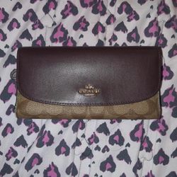 Brown Coach Wallet