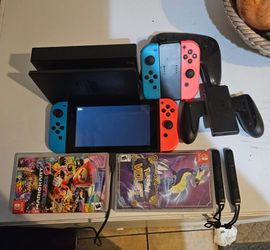 Nintendo Switch™ with Neon Blue and Neon Red Joy‑Con™