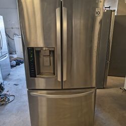 LG Refrigerator Stainless Steel 3 Door 