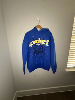 Blue Sp5der hoodie