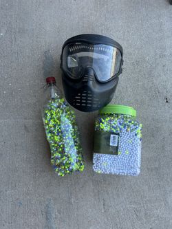 Air Soft And Paint Ball Mask Bundle