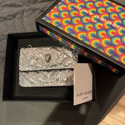 Silver Kurt Geiger Bag !! 