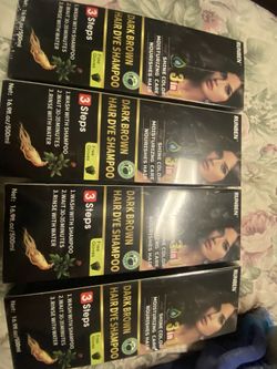 SHINE COLOR MOISTURIZNG CARE NOURISHES HAIR DARK BROWN HAIR DYE SHAMPOO