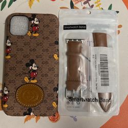 iPhone case and watch band