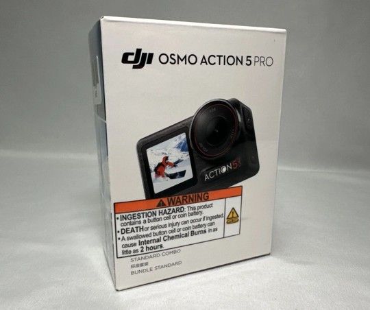 DJI Osmo action 5 pro 4k action camera standard bundle