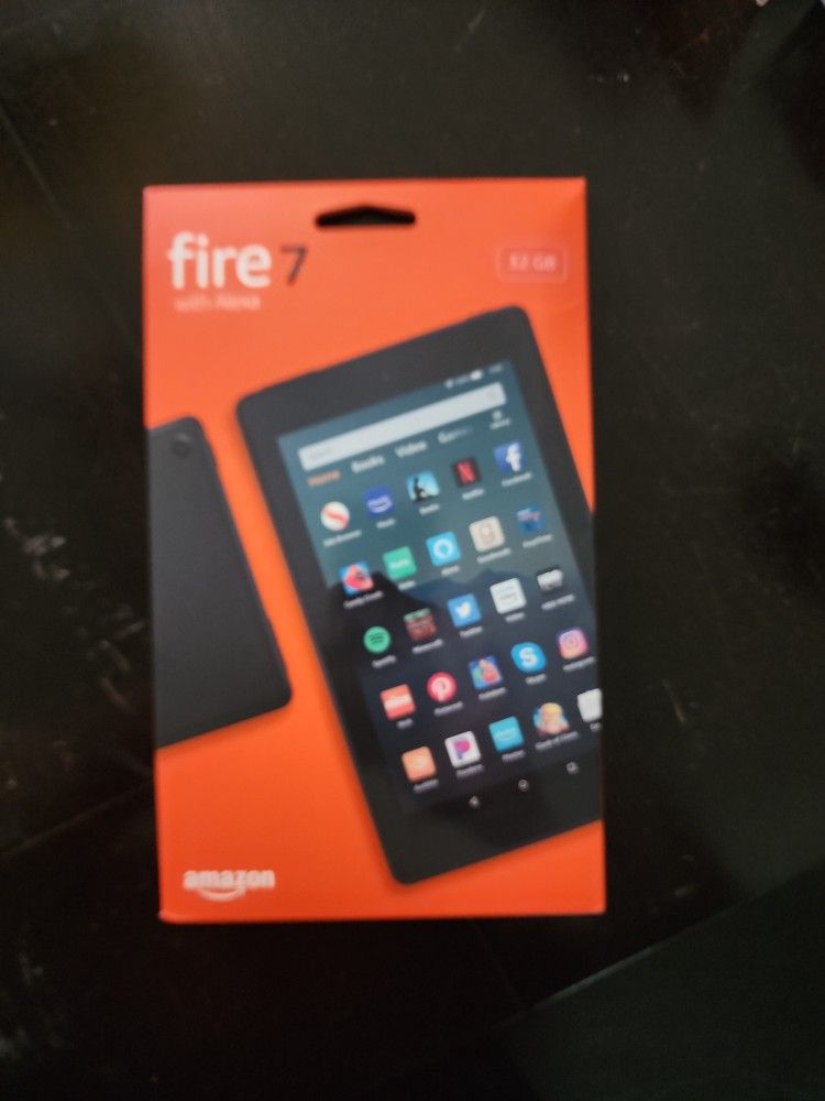 Fire 7 Amazon Tablet.