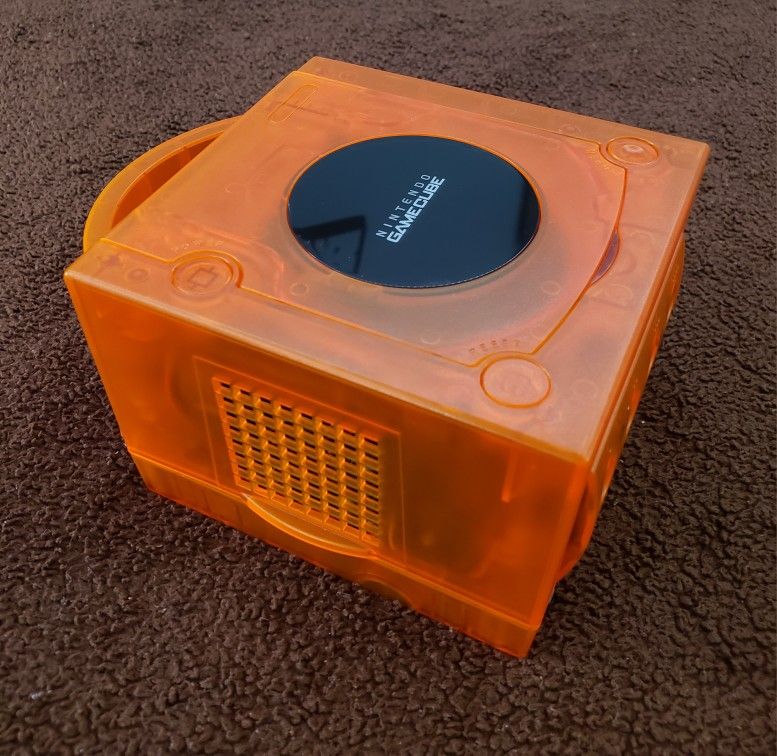 Orange Spice Modded Gamecube Sd Card Nintendo GameCube Console