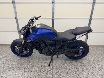 2021 YAMAHA MT-07 Blue