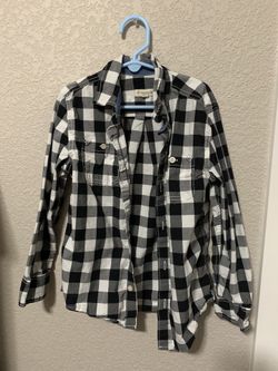 Tucker + Tate buffalo plaid button up size 6