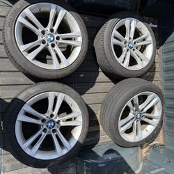 BMW 18 inch wheels and tires 225/45ZR18
