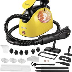 Handheld Steam Cleaner for Home Use with 21 Accessories, High-Temperature Cleaning for Floors, Sofas, and Grills