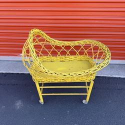 Vintage Doll Bassinet Bed