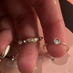 Gold Dimond rings