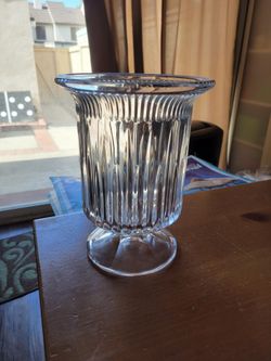 Lead Crystal Vase Bohemian
