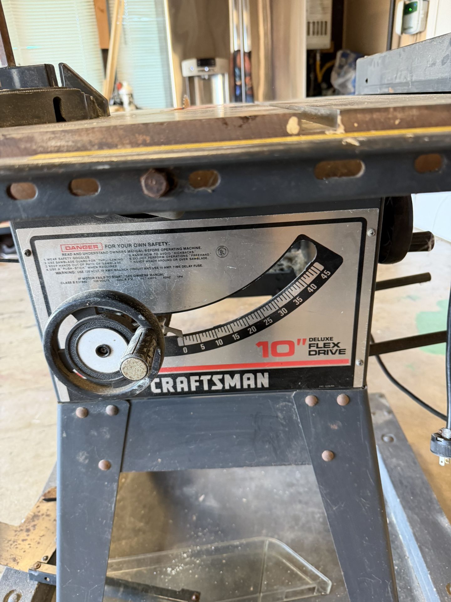 10 Inch Craftsman Table Saw