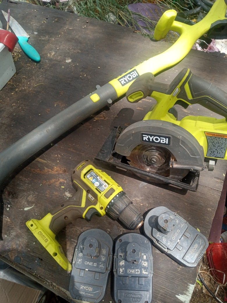 Ryobi One+ Tools