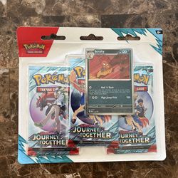 Pokemon Journey Together 3pk Blisters