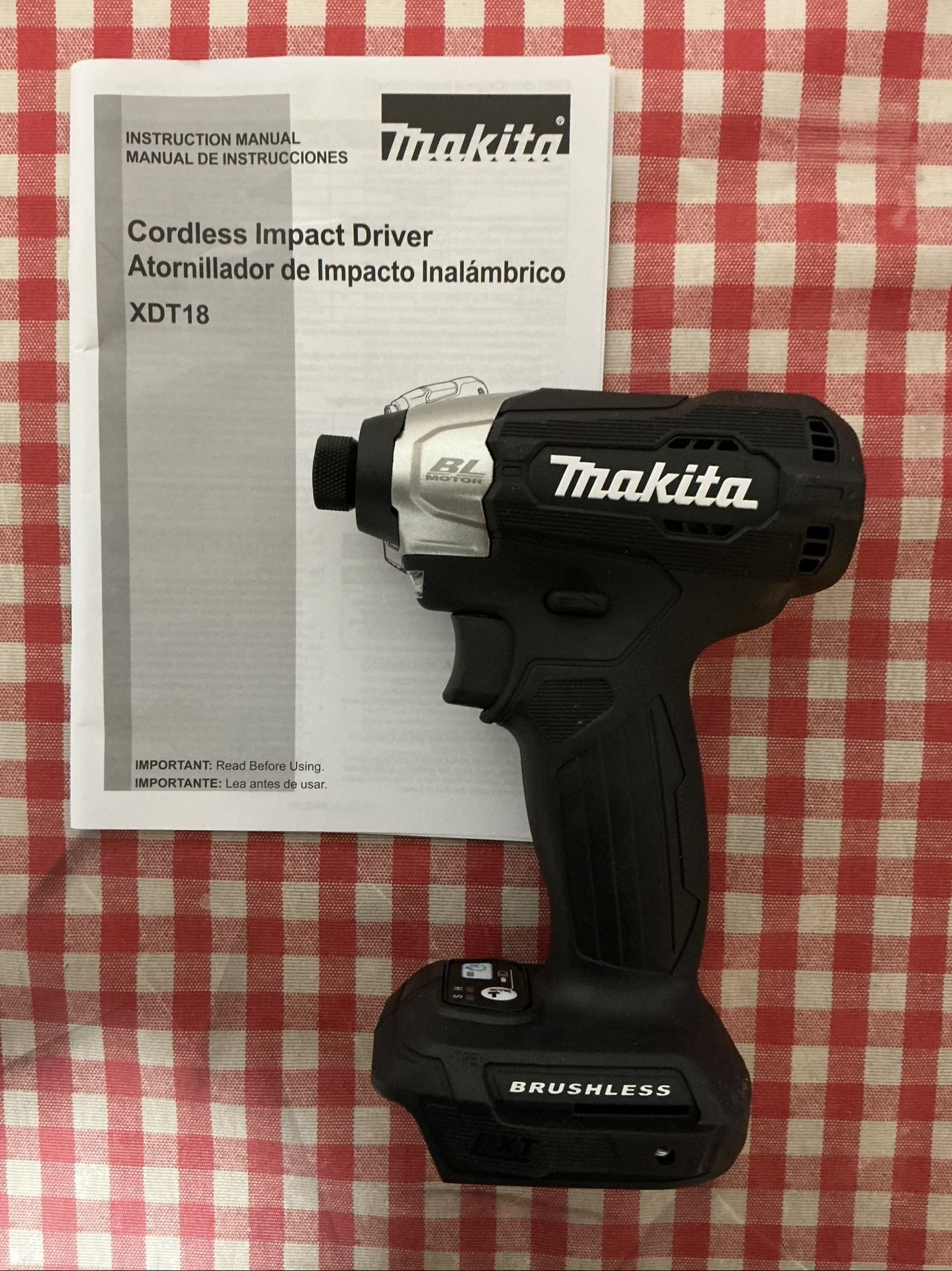 Makita. 18V LXT Lithium-lon Sub-Compact 1/4” Brushless Cordless Impact Driver (Tool-Only).