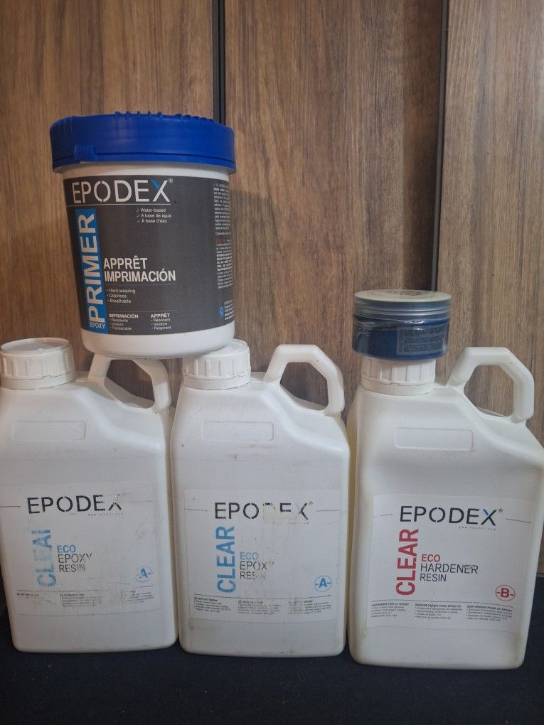 Epodex Epoxy Resin Kit Blue With Platinum Veins