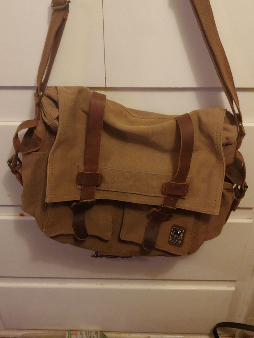 S.C. Cotton Messenger Bag