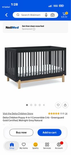 Delta Children Poppy 4-1 crib