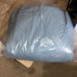 Beautiful Slate Blue Quilt