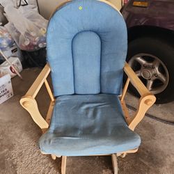 Wooden Glider Chair