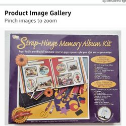 Strap -hinge Memory Album Kit 