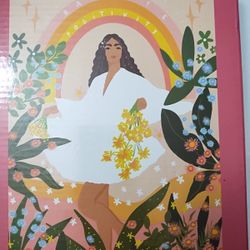 Elevate Radiate Positivity 500 Piece Illustrated 24 x 18 Jigsaw Puzzle Hinkler
