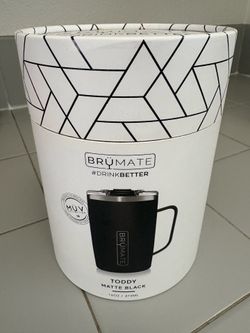 Father’s Day gift new brumate, TODDY matte  Black 16 ounce mug