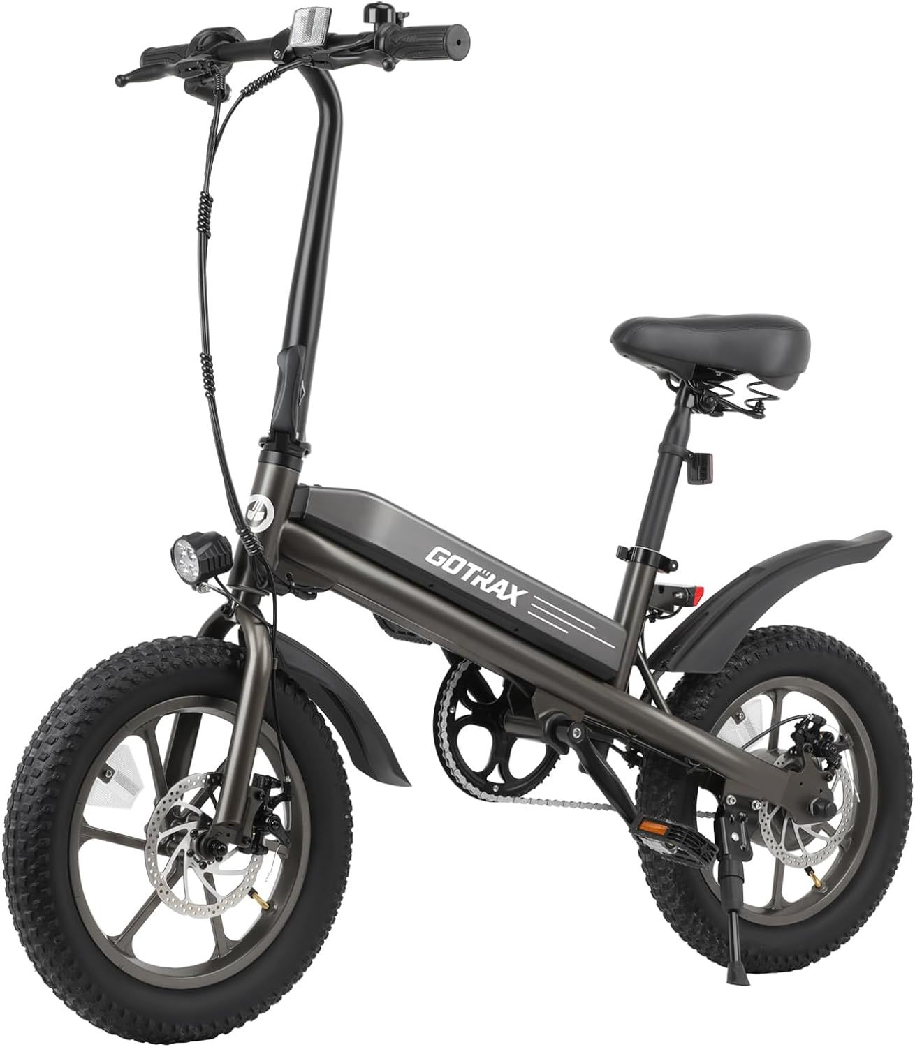 Folding Electric Bike–750W Peak Motor, 16x3.0 Fat Tires,Up 25 Mile Range,20 MPH