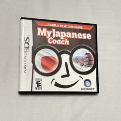 My Japanese Coach Nintendo DS CIB